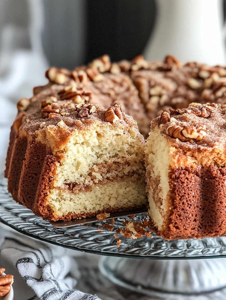 Mom’s Sour Cream Coffee Cake