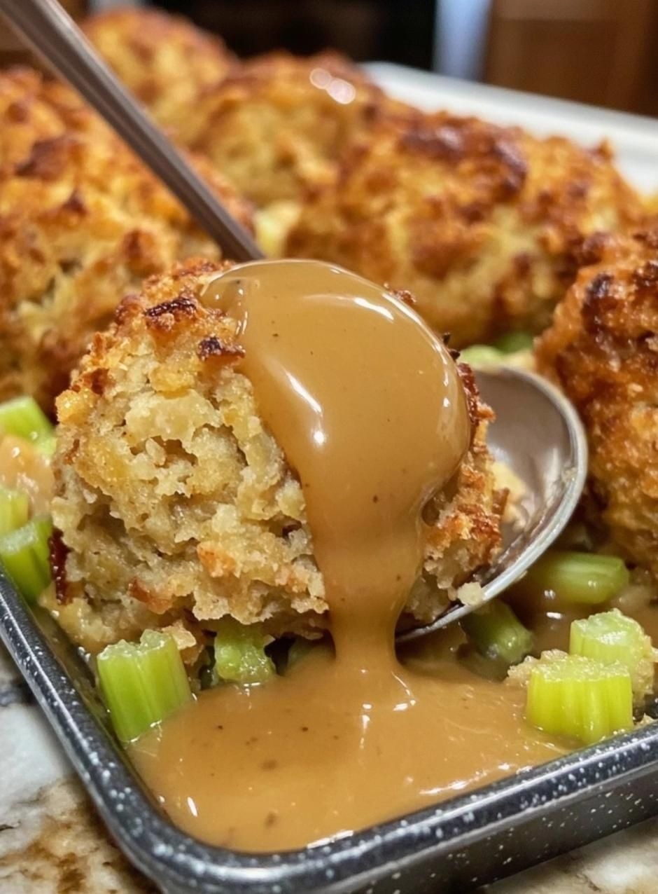Turkey stuffing Balls