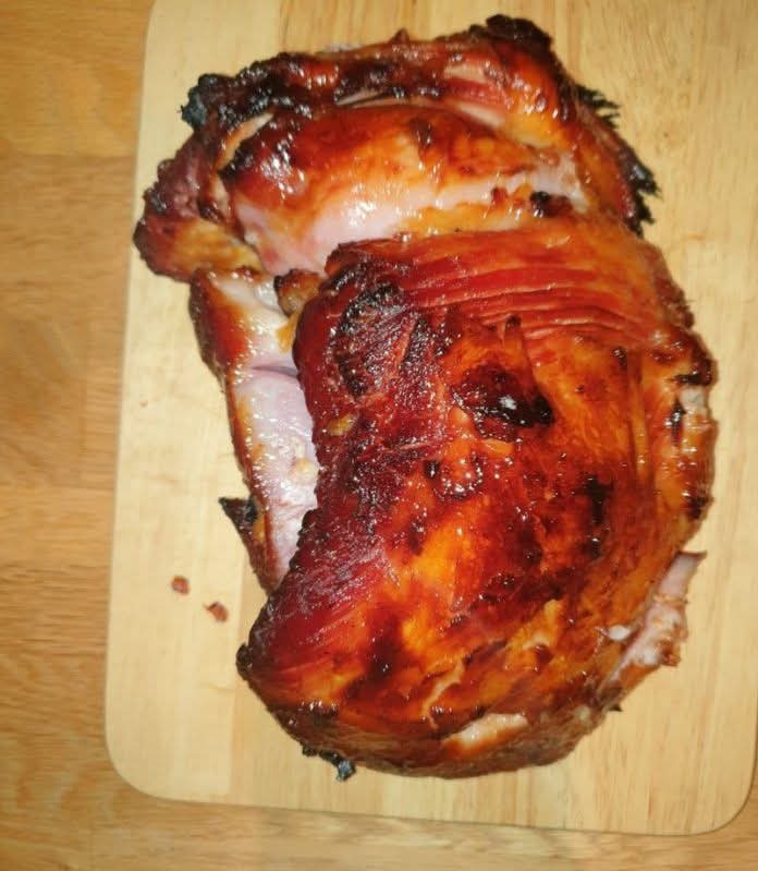 Did the coca cola ham in the slow cooker for 6hrs