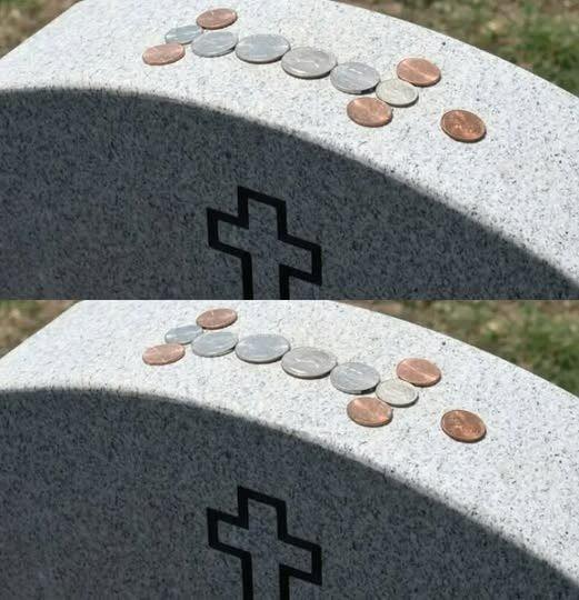 The Meaning Behind Coins Left on Gravestones