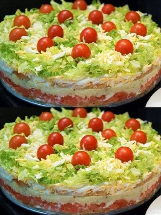 Grilling Salad Cake “A piece of lettuce, please”