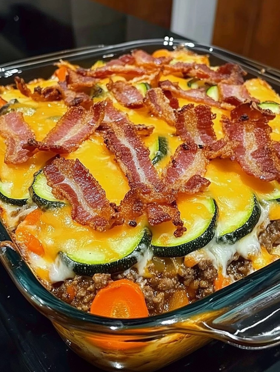 Loaded Zucchini Bake
