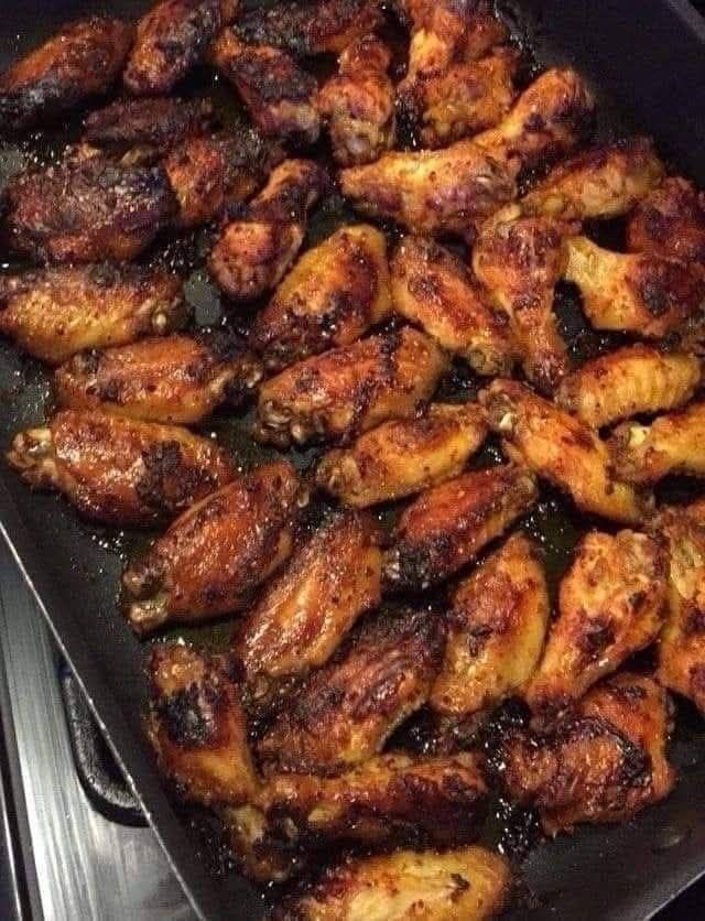 3 Ingredient Crockpot BBQ Wings