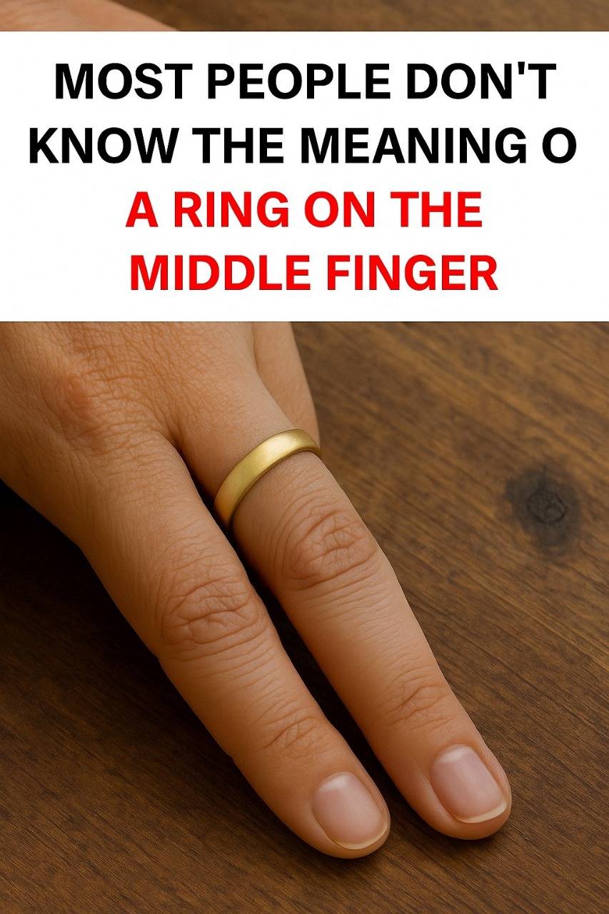 The Meaning of Wearing a Ring on the Middle Finger