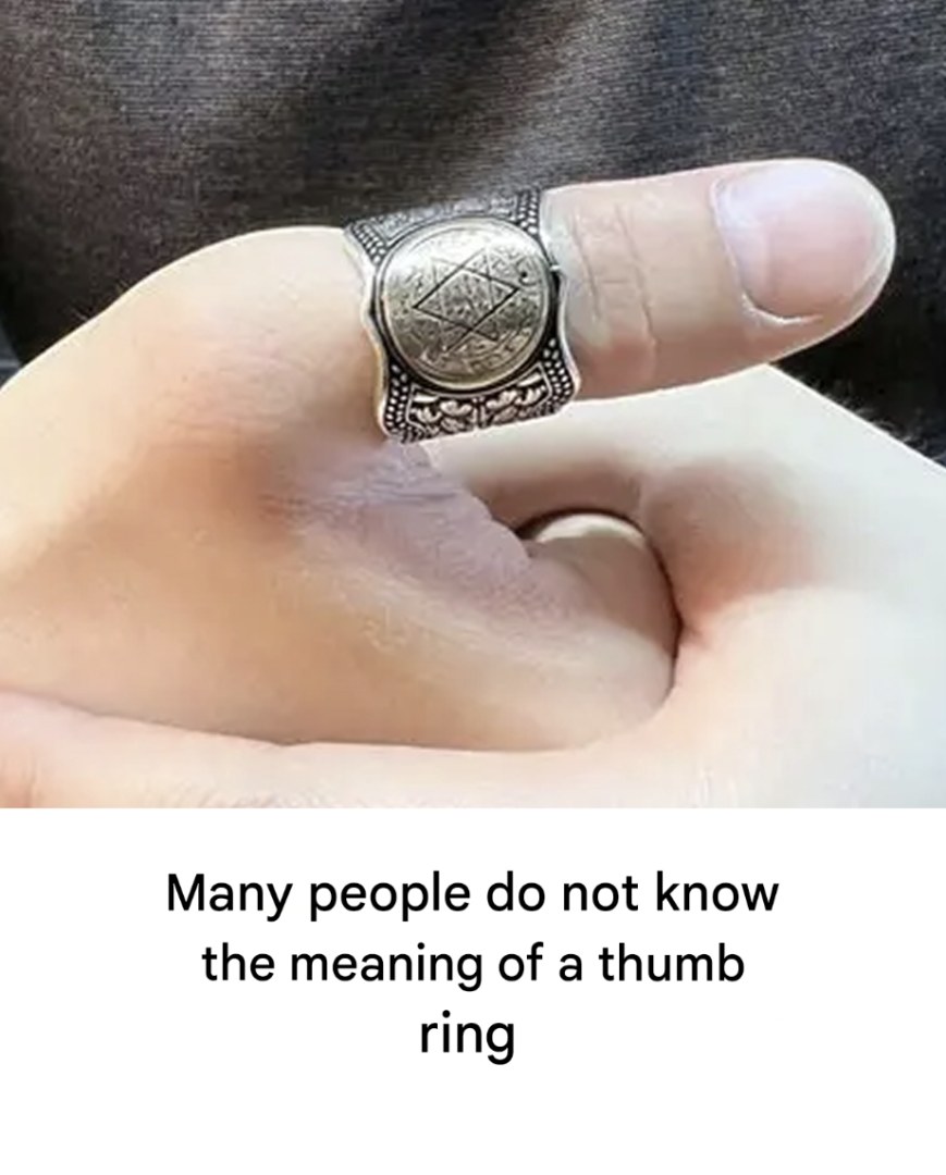 Thumb Rings: Their Meaning for Women and Men