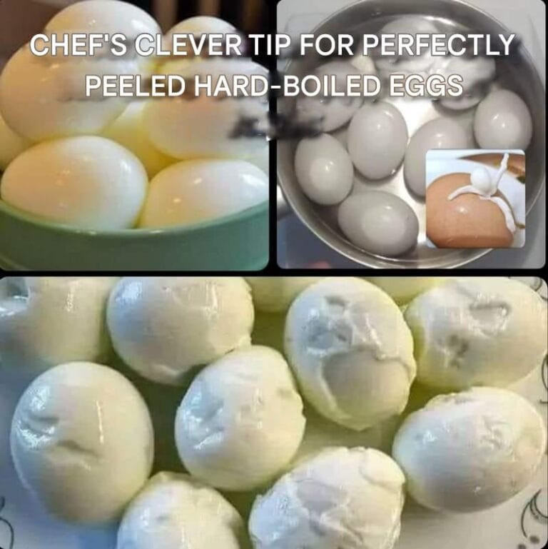 Chef’s Clever Hack for Perfectly Peeled Hard-Boiled Eggs