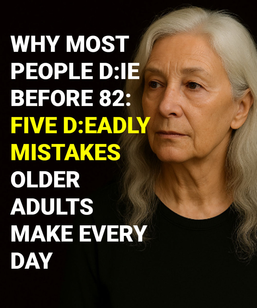 Five d.eadly mistakes older adults make every day that shorten their life expectancy.