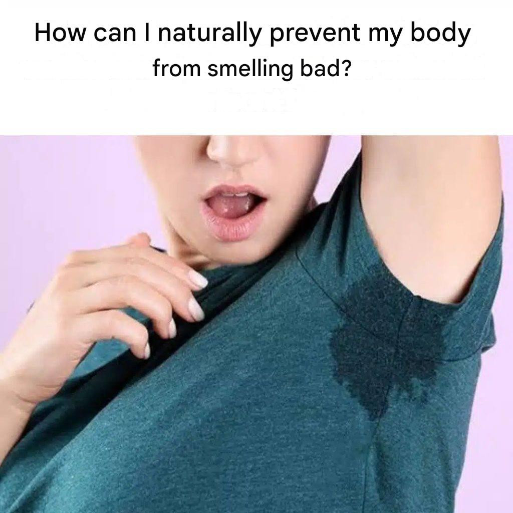 Body odor: 5 natural tips to stay fresh all day