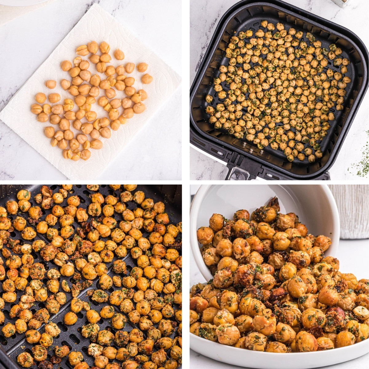 Air Fryer Chickpeas