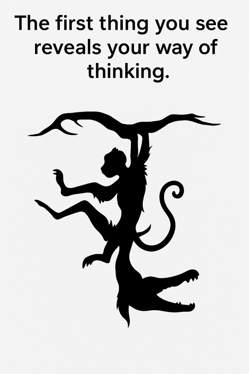 The First Thing You See Will Reveal Your Way of Thinking